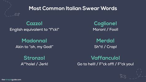 cazzo|Commonly Used Italian Curse Words and Insults .